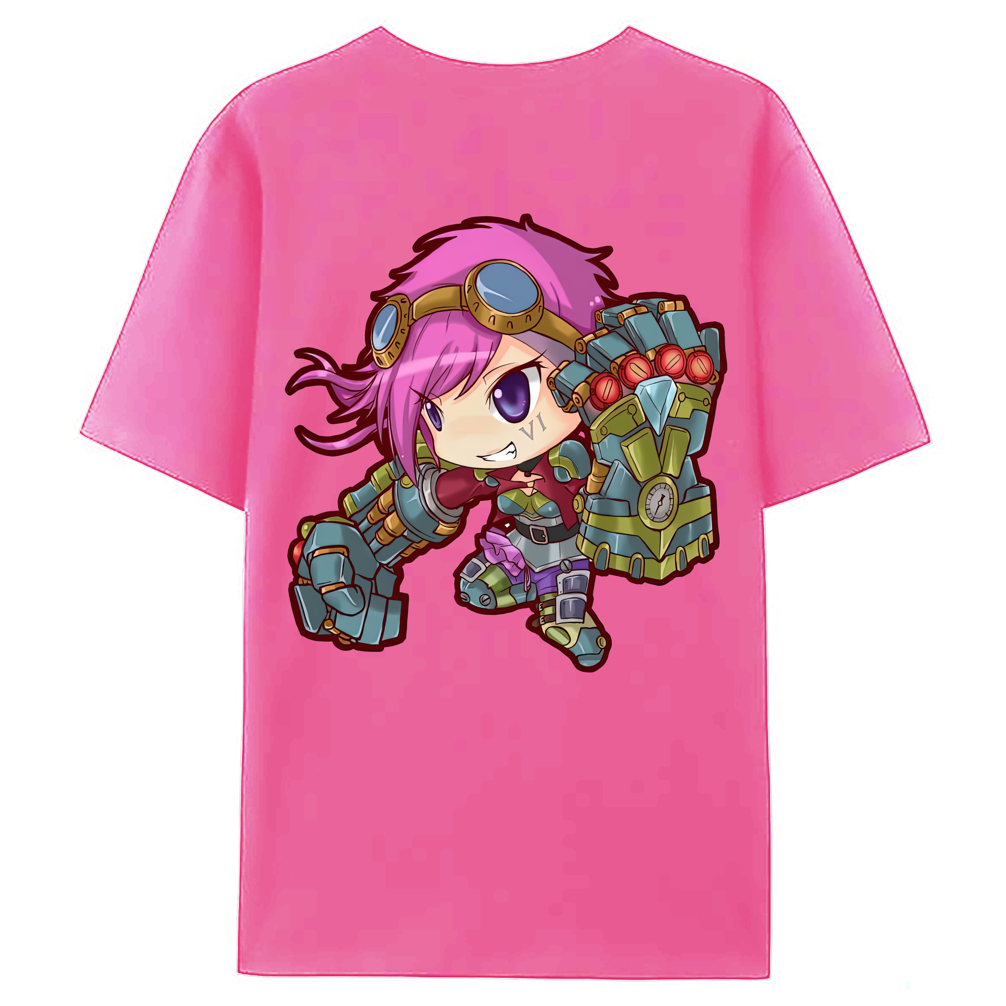 （画像用） リーグ・オブ・レジェンド League of Legends LOL レディース半袖Tシャツ(バックプリント)
